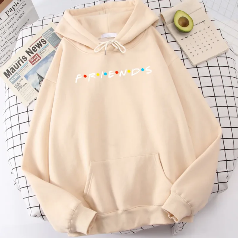 Sitcom Film Freunde Gedruckt Herren Hoody Koreanische Fleece Sweatshirt Einfache Crewneck Mit Kapuze Straße Oversize Herbst männer Kleidung