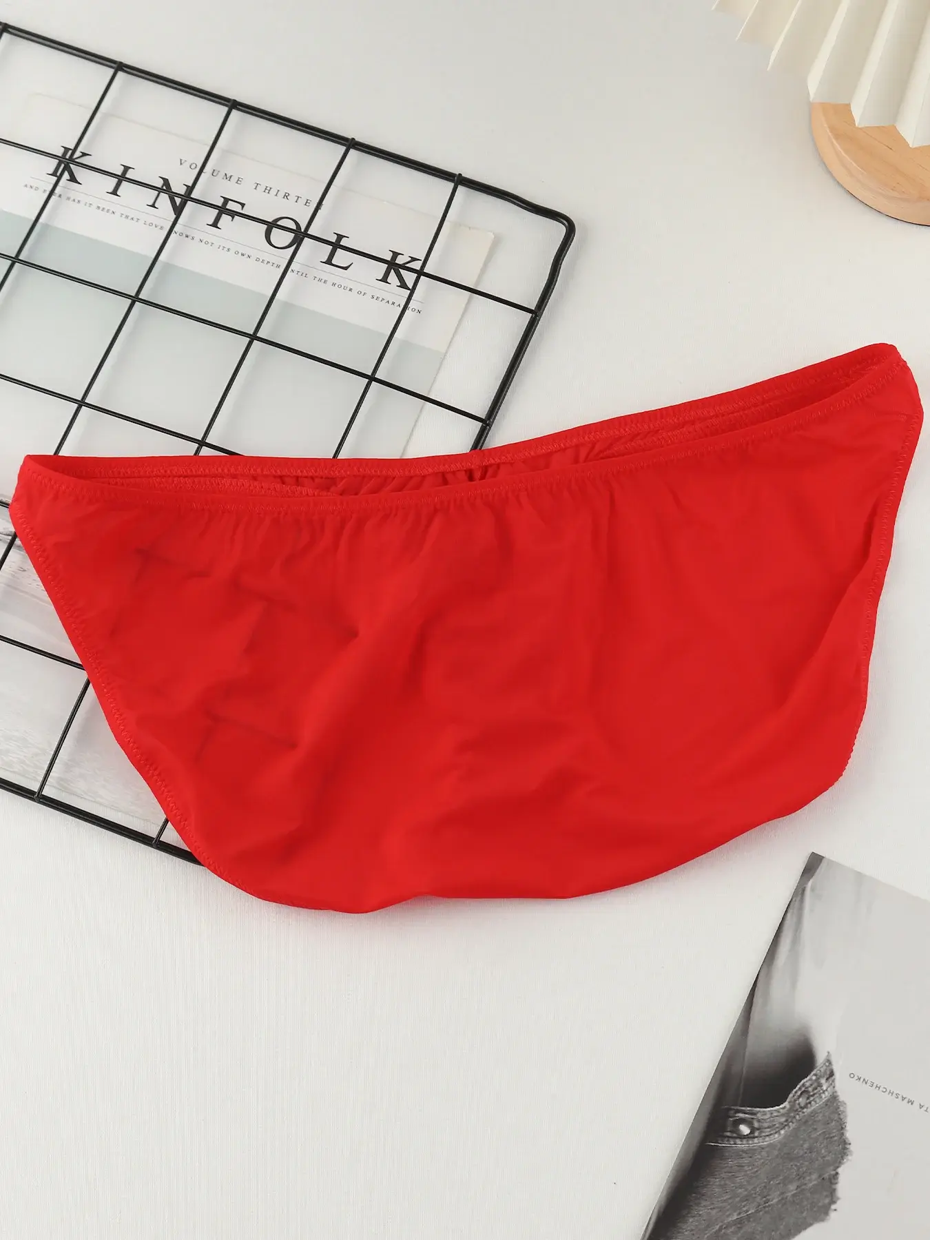New Men's Underwear U convex Bag Hip Sexy Solid Color Bikini Men's Briefs Comfortable Breathable Quality Male Panties G6008SJ