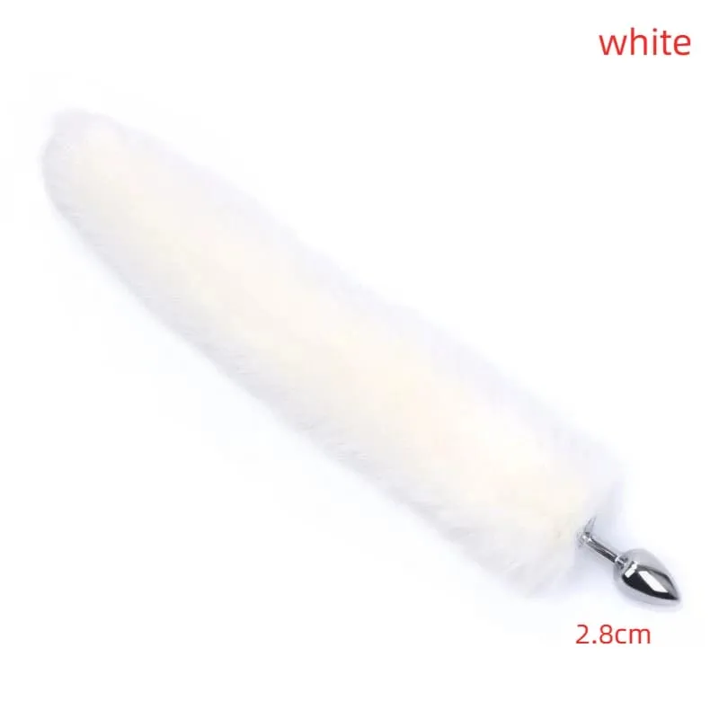 New Fox Tails Anal Plug Metal Anal Sex Toys Butt Plug Sex Games Role Play Cosplay Toys Men And Women Sex Toys