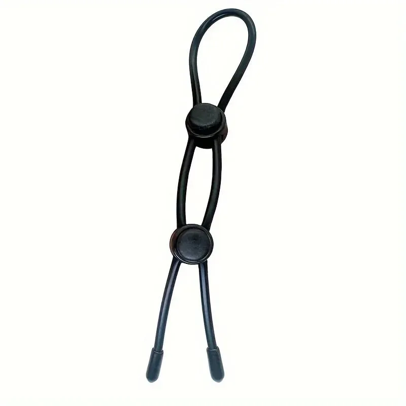 Adult Male Adjustable Penis Loops Rope Sex Toys Silicone Cock Rings Male Sex Toys