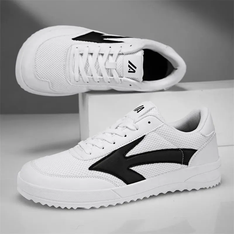 Fashion Men Casual Shoes Breathable Flat Mens Walking Shoes Athletic Jogging Running Sneakers Mesh Lightweight Sport Shoes