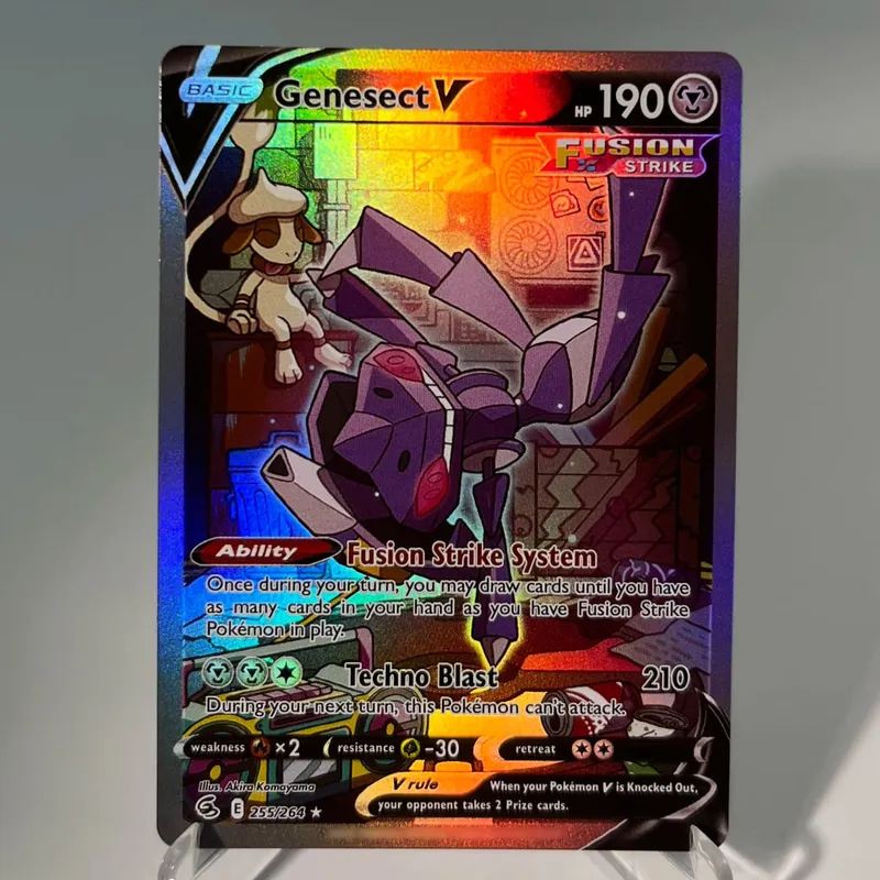 Pokémon GO PKM Cards PTCG6-E GX Rainbow Mewtwo V Dragonite VSTAR Rare Collection Battle Toys Gifts for Hobbies
