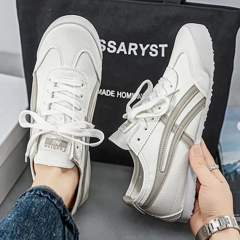 Fashion Brand Sneakers Men's Sports Shoes Women's Running Shoes White Casual Sneakers Men Comfort Walking Shoes Flat Trainers