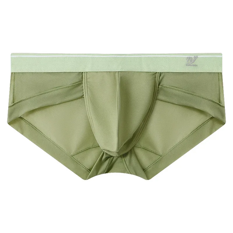 Slip da uomo Custodia 3D traspirante Intimo bikini da uomo leggero Morbido e confortevole Triangolo elastico ad asciugatura rapida per l'estate