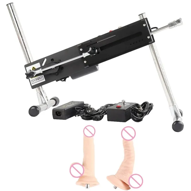 70W/120W/200W Power Sex Machine Silent Adults Masturbation Vac-u Lock Sex Machine With Dildo for Women Sex Toys