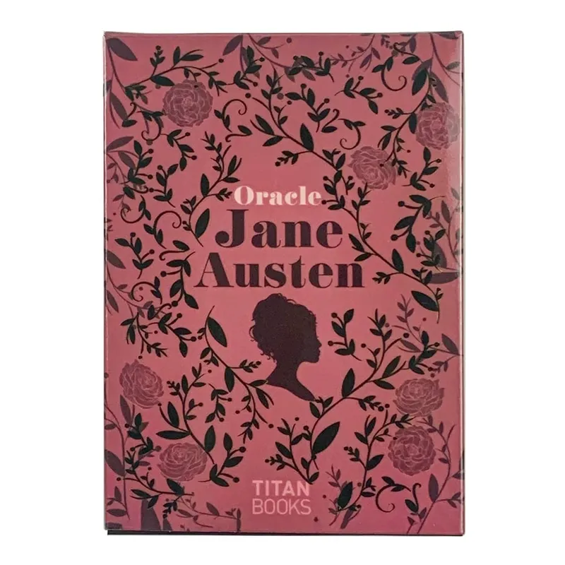 New Jane Austen Oracle Cards 40pcs Vibrant Illustrations Oracle Deck Unique Mystic Designs Perfect For Divination & Gift Giving
