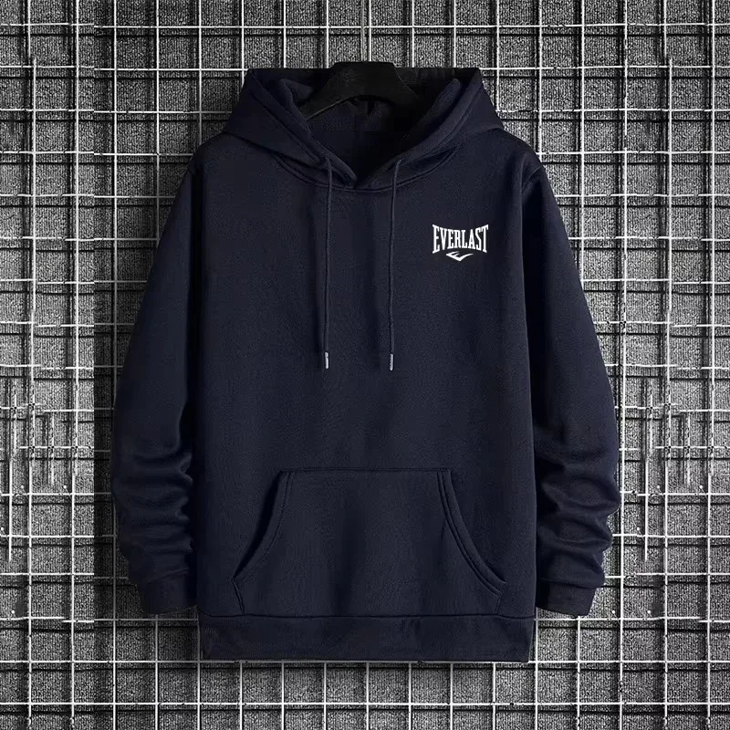 Everlast Hoodie Boxing Fitness Gym Sport Streetwear Motivational Aesthetic Oversized Casual Sport Sweatshirts