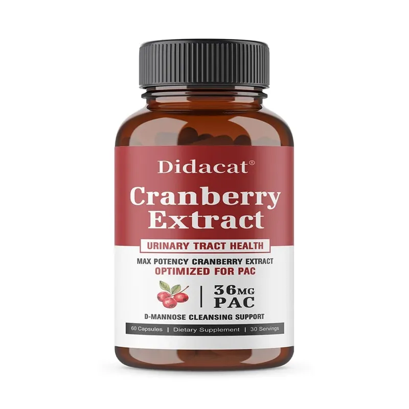 36 mg PAC from Superior Cranberry Juice Extract - Plus D-Mannose Supports Urinary Tract Health Cranberry Capsules for Women — image 8