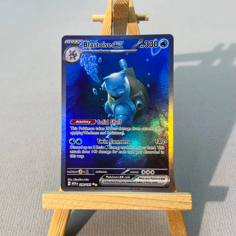 MEW PTCG13-003 Tcg proxy PKM Cards Charizard ex Bulbasaur Charmeleon Rare Collection Battle Toys Gifts for Hobbies home play