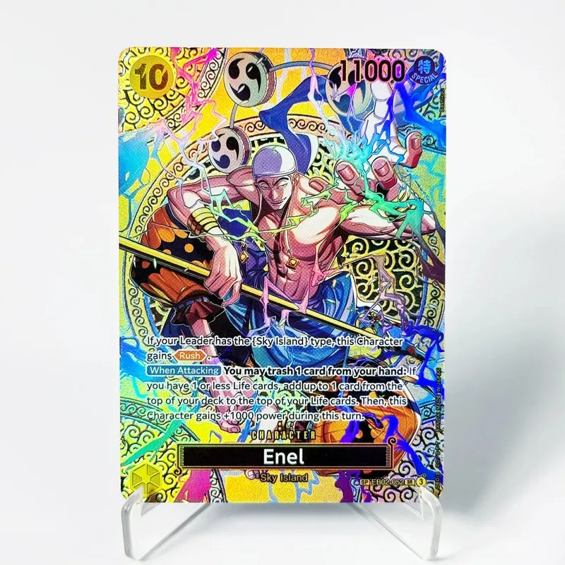 One Piece Card Game OTCG OP15 SP Rare Card High Quality DIY Replica Textures Anime Collectibles holographic Foil Proxy Cards