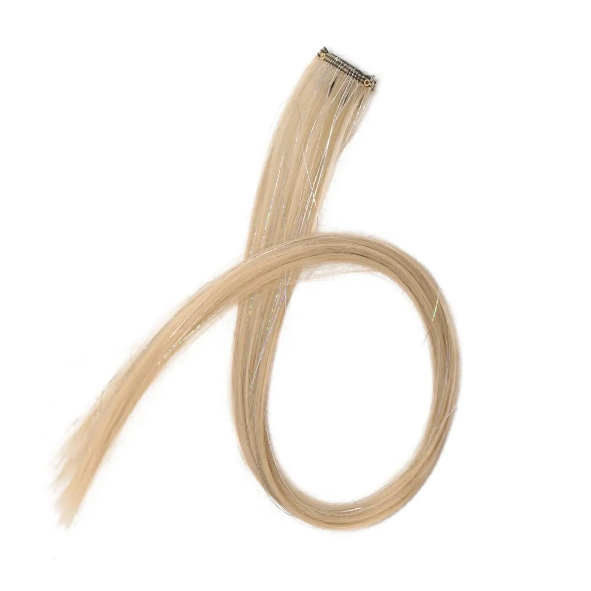 1pcs 24inch Colored Clip in Hair Extension Mahaba Straight Colorful Highlights Mga Piraso ng Buhok Synthetic Rainbow Hairpieces para sa mga babae