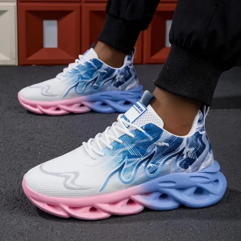 Unisex Running Shoes Men Women Wear Resistant Lightweight Men's Platform Sneakers Mesh Breathable Tennis Shoes 36-46 Кроссовки