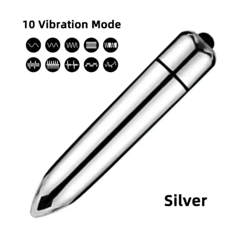 10 Speed Mini Bullet Vibrator Women Dildo Clit Stimulator Adult Sex Toys Female Clitoris Vibrating G Spot Vagina Massage Dildo