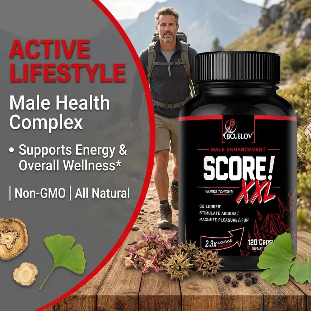 Force Score XXL Supplement with Maca and Tribulus To Help Muscle and Increase Endurance Promote Men's Health