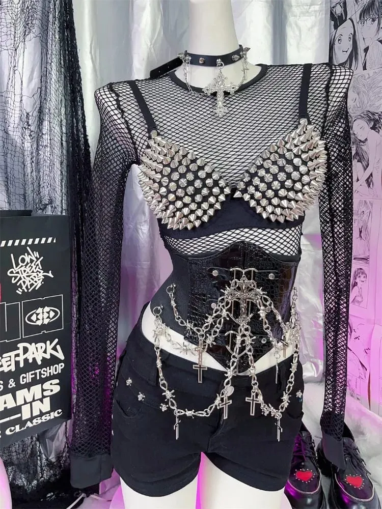 New Underwear Bras Newest Sexy Lingerie Women'S Rhinestone Cover Bra Top Silver Plunge Wire Free Bralete Fashion Sequined