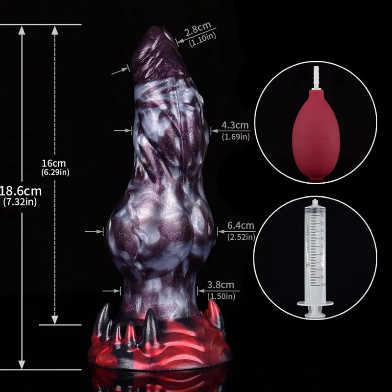 Fantasy Horse Anal Dildos Monster Penis G-Spot Stimulator Squirting Anal Plug Huge Cock Flirting Sex Toys for Men Women 18