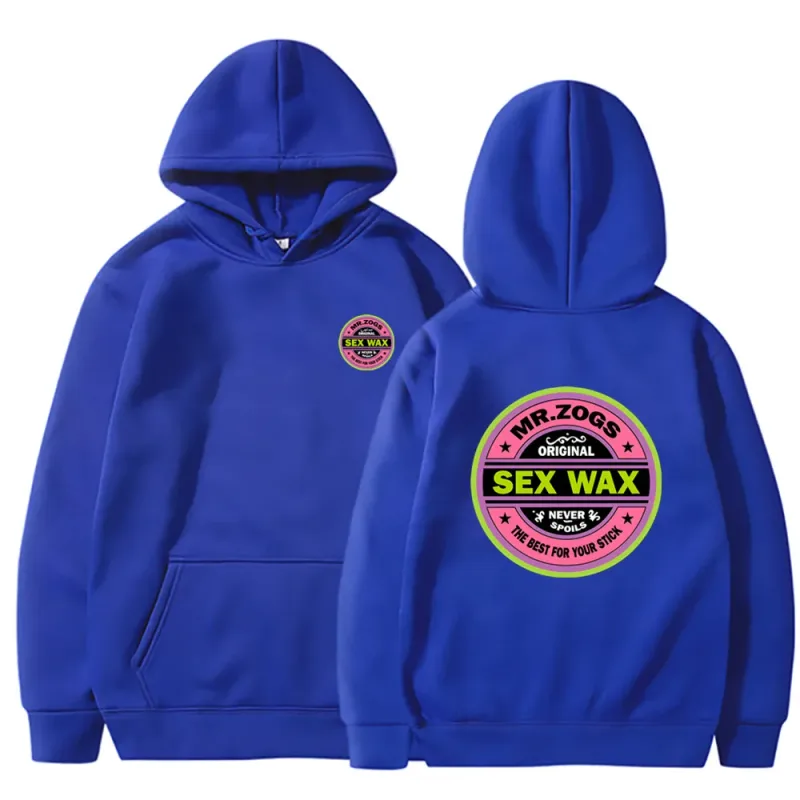 2026New's Men Cool Pullover Fashion Thin Hoodies Unisex Streetwear Sex Wax Mr Zogs Surf Sweatshirt Tops hoodies