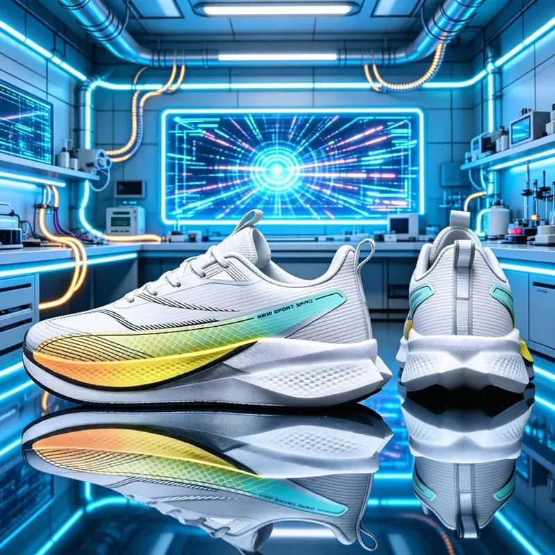Men Casual Sports Running Shoes Carbon Board Marathon Training Breathable Women's Jogging Athletic Nonskid Walking Sneakers