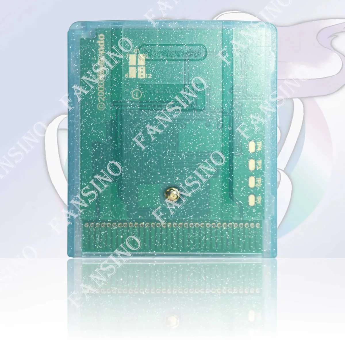 GBC Real Time Clock Pokemon Crystal Cappuccino ​​​​​​​(v1.0) High Quality GBC Video Game Cartridge With Battery For GBA/GBC