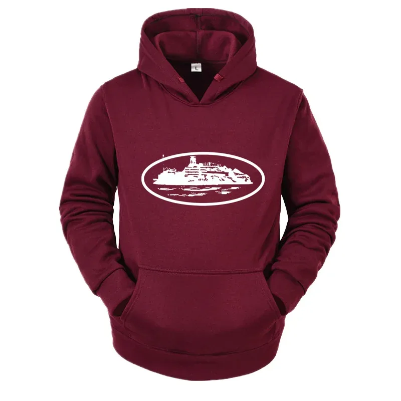 2026 Autumn/Winter New Devil Island Men's and Women's Printed Hoodies Outdoor Activities Casual Hoodies Fashion Trend Men's Wear
