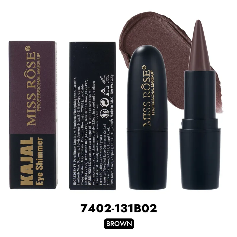 3 Colors Pointed Eyeliner Gel Pen Waterproof Rich Pigment Single Shade Smudge-proof Long Lasting Eye Makeup Liner Pen
