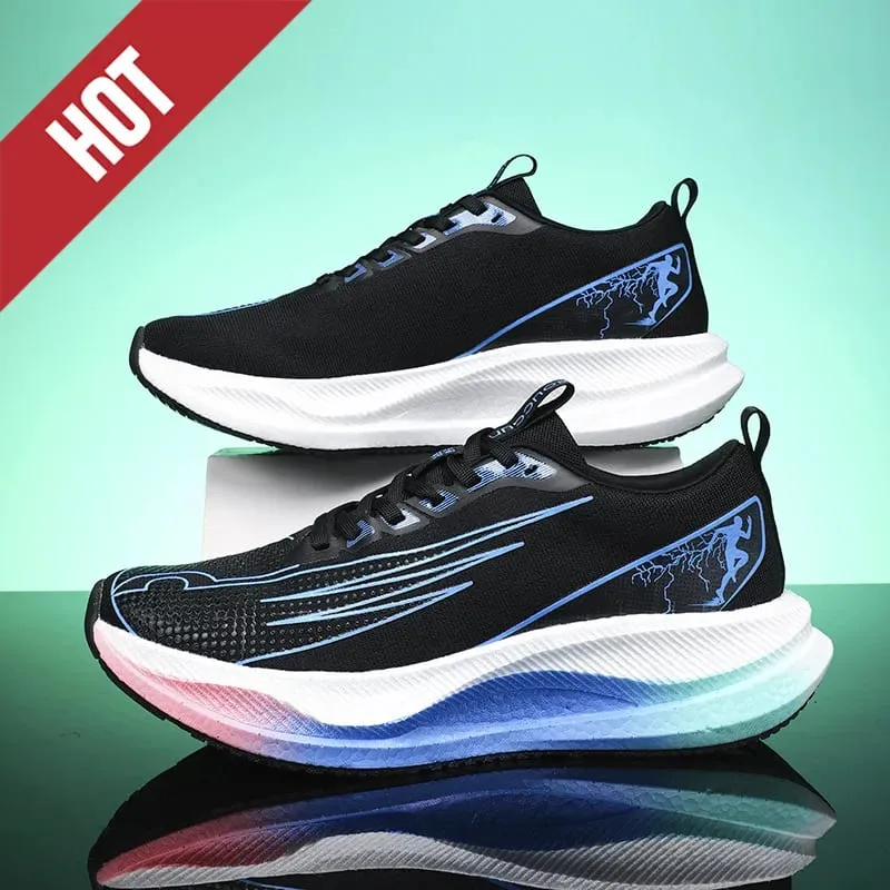 Profession Fitness Running Shoes CarbonBoard Marathon Men Sports Tenis Lightweight Womens Comfortable Athletic Antiskid Sneakers