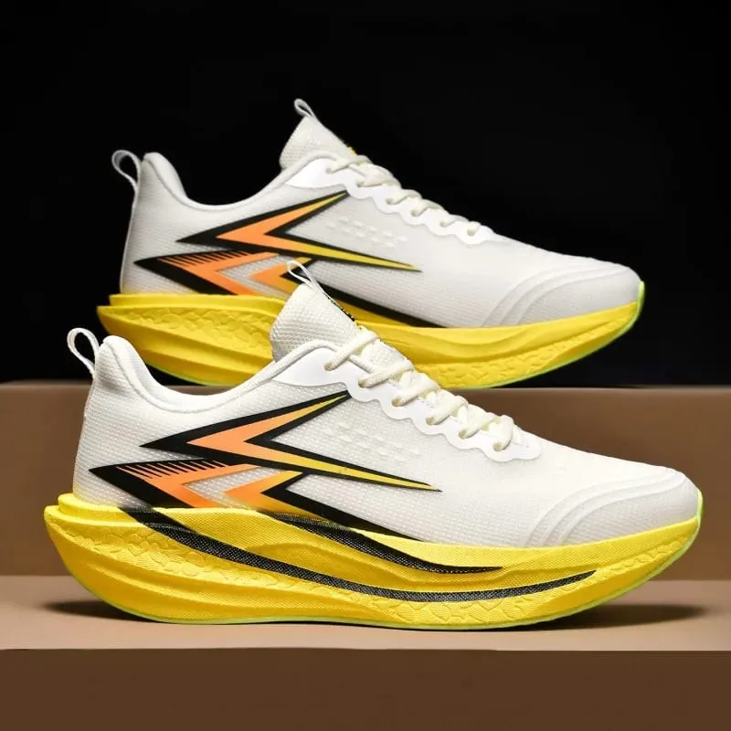 Marathon Men Running Shoes Speciality Sports Shoes Breathable Lightweight Carbon Board Women's Trend Athletic Sneakers Women
