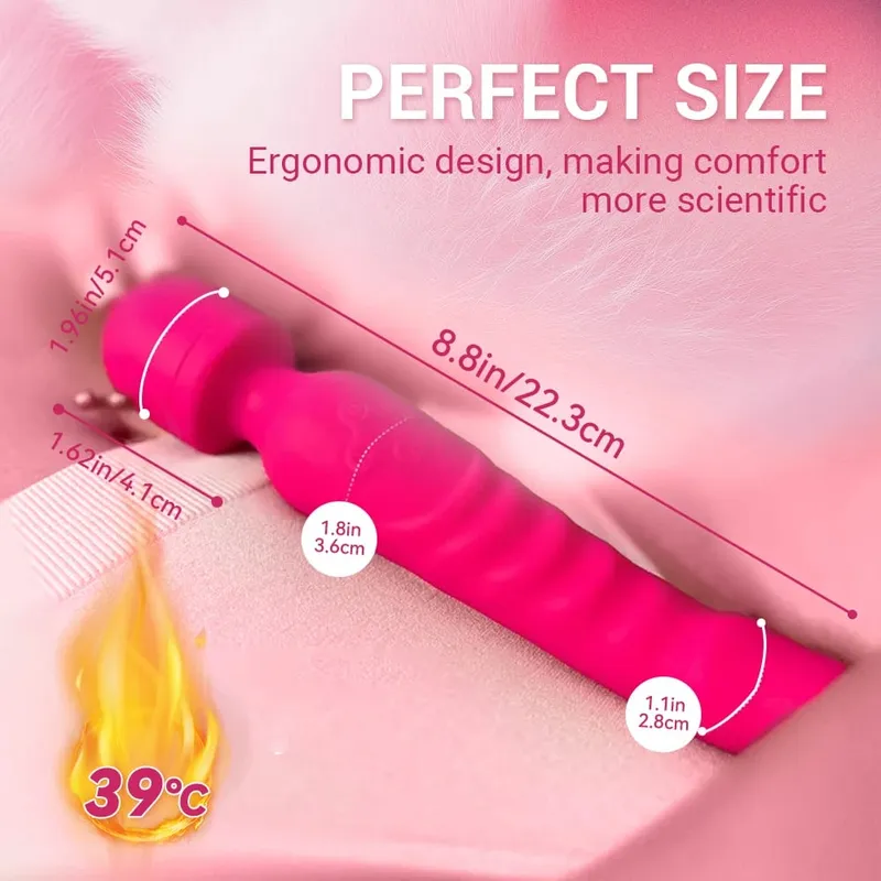 Erőteljes AV Magic Wand vibrátor női csiklóstimulátor erotikus játékok G Spot vagina masszírozó felnőtt szexjátékok nőknek