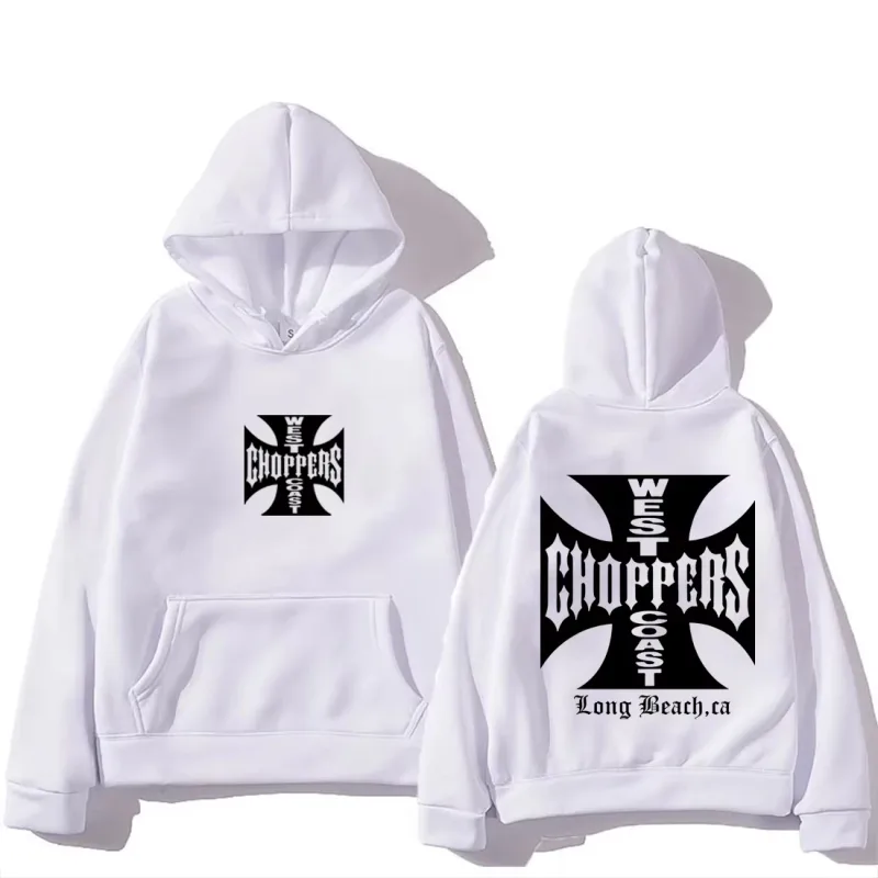 Paul Walker West Coast Choppers Hoodie Men Women's oversized Fashion Top hip hop Clothes Fleece Long Sleeve vintage Sweatshirt