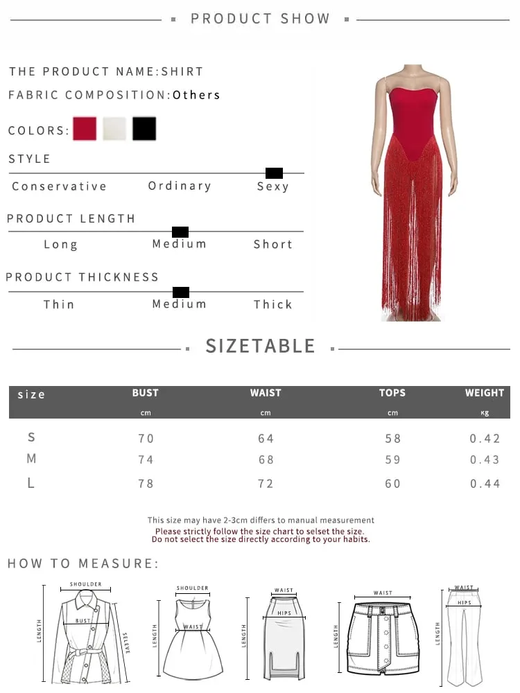 Weird Puss Valentine's Day Bodysuit Women Strapless Patchwork Tassel Sexy Beach Vacation Clubwear Midnight Party Tight Body Tops