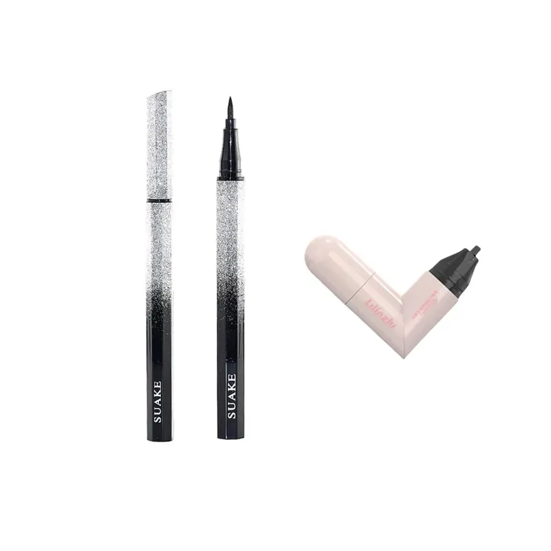 Rotating Stamp Eyeliner - Winged Liner Stencil Waterproof & Smudge-Proof Quick & Easy Perfect Cat Eye Friendly For Beginner