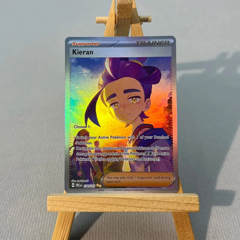 PRE PTCG5-001 Tcg proxy PKM Cards Vaporeon ex Espeon ex Rare Collection Battle Toys Gifts for Hobbies home play