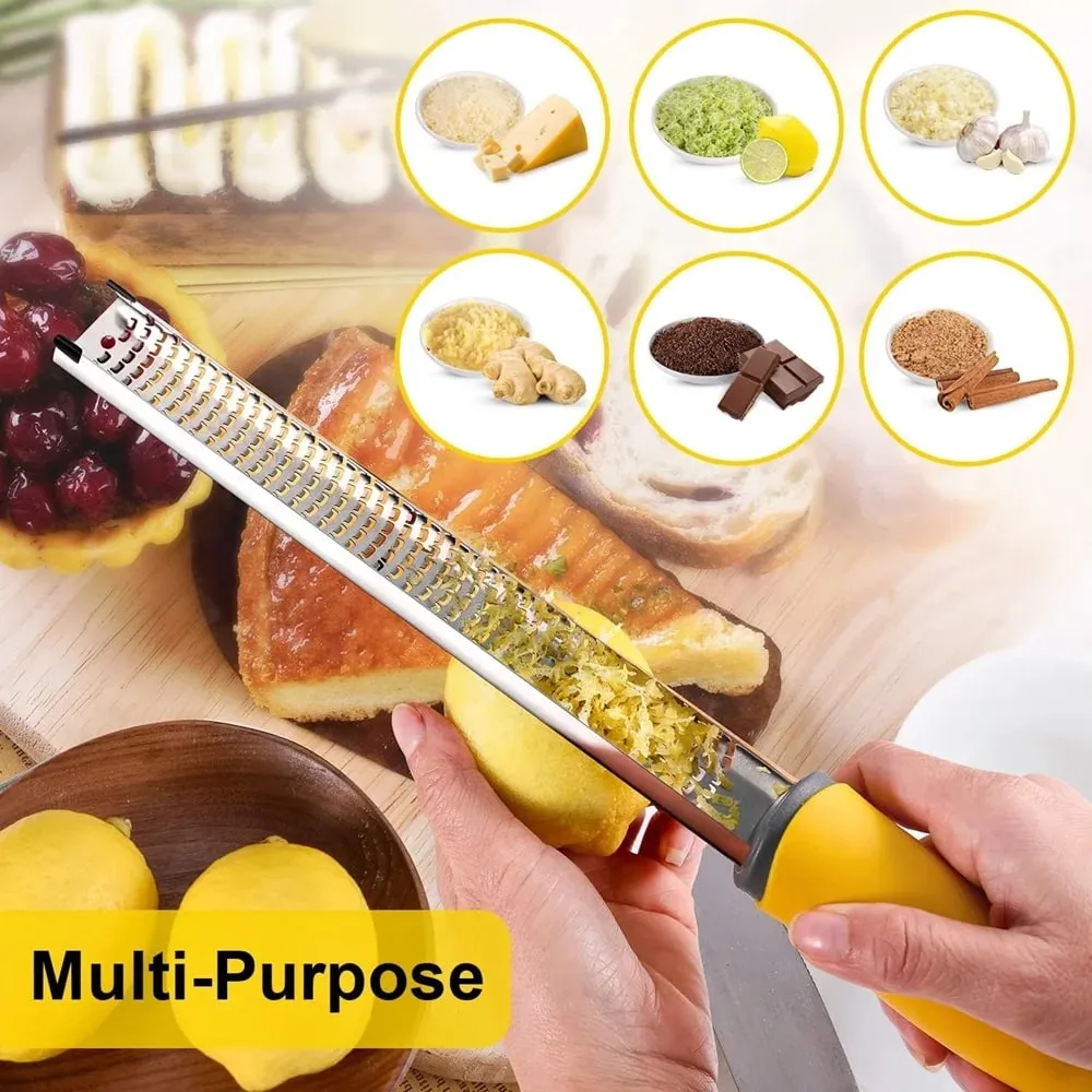 Multifunctional Rectangular Stainless Steel Cheese Grater Tool Chocolate Lemon Grater Cheese Slicer Fruit Peeler Kitchen Gadget