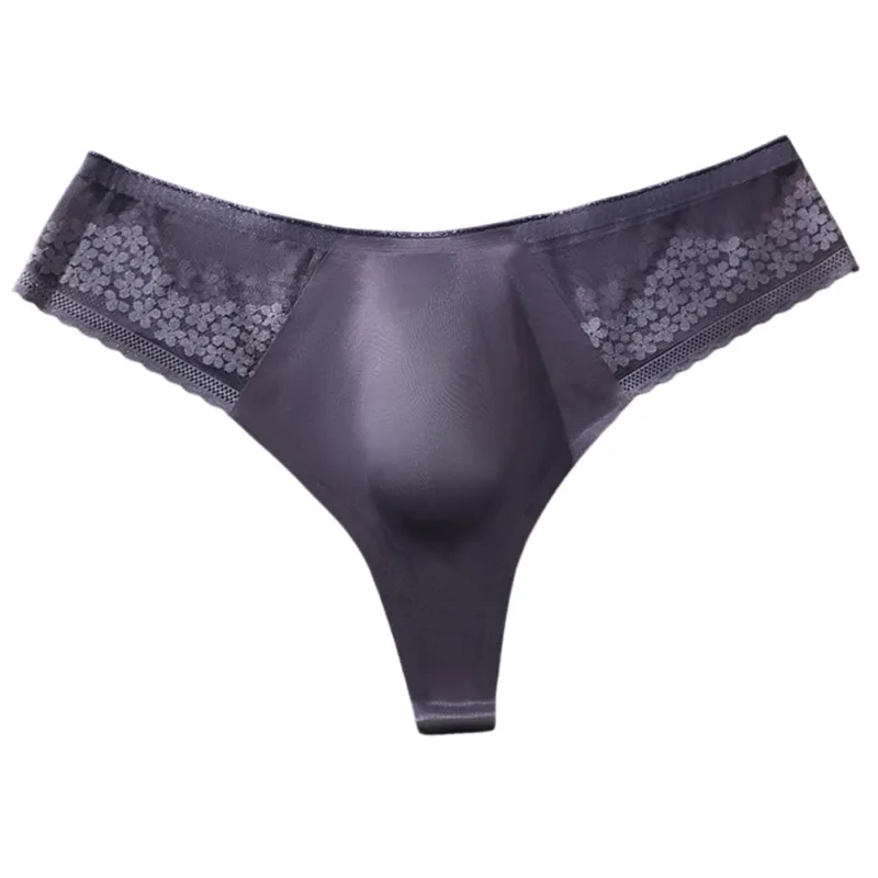 Nude Men G-string Solid Color Men's Thongs G-strings Seamless Design 68 Nylon 32 Spandex Ultra Thin 3D Bulge Pouch