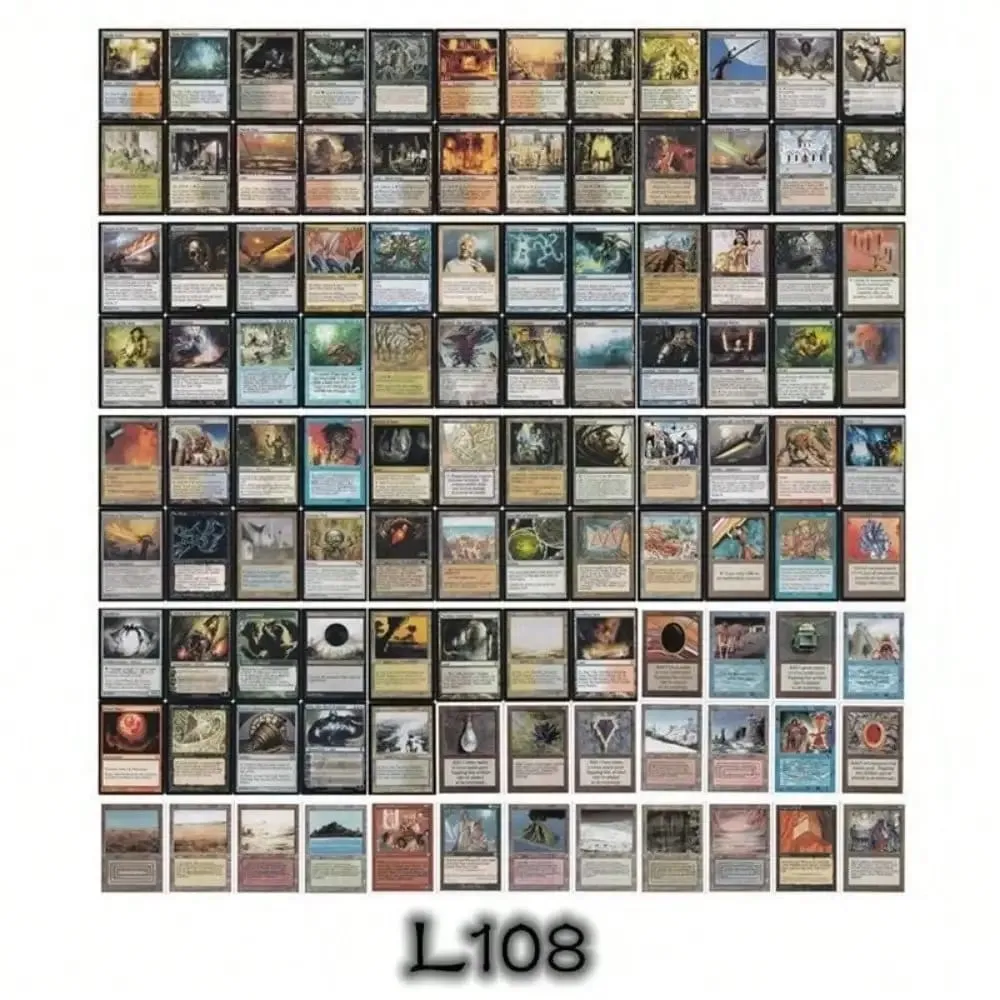 324 Pcs Black Core Cards P9 Dual Land Fetch Land Shock Lands MTG Cards