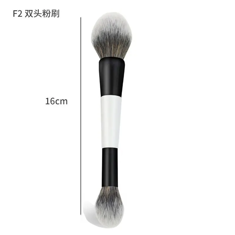 Dual-Headed Makeup Brushes Set F1-F4 For Foundation Blush Highlighting Beauty Tools Facial Shaping Cosmetic Brushes