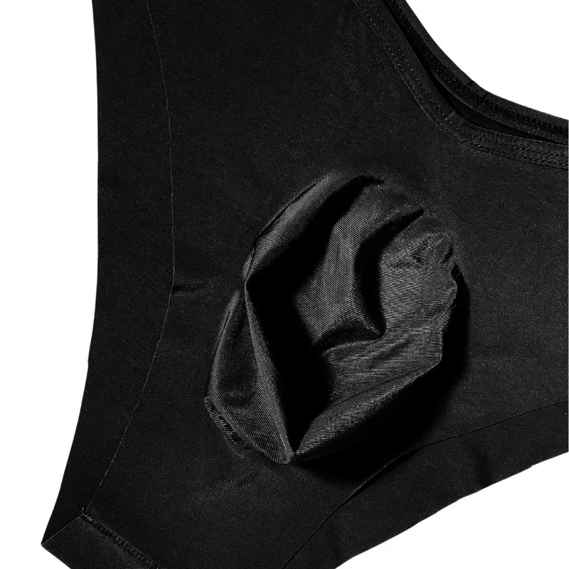 1pc Men's Sexy V Waist Briefs - Ice Cold Fabric Breathable Sweat-Wicking Soft Ice Silk Skin-Friendly Casual Daily Men Underwear