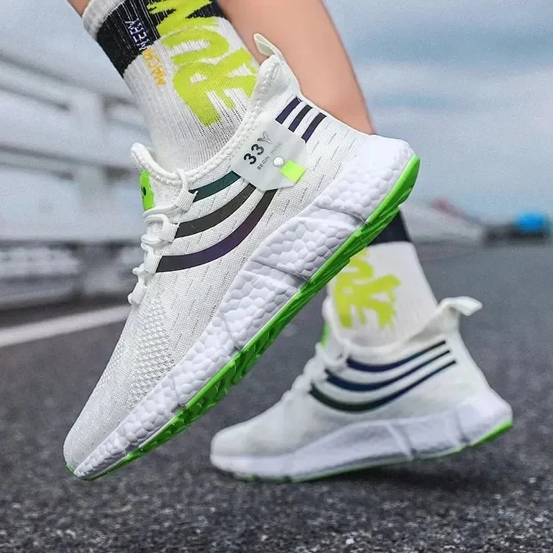 Men Casual Sport Shoes Breathable Lightweight Sneakers Unisex Outdoor Mesh Running Shoe Athletic Jogging Tenis Walking Shoes Men