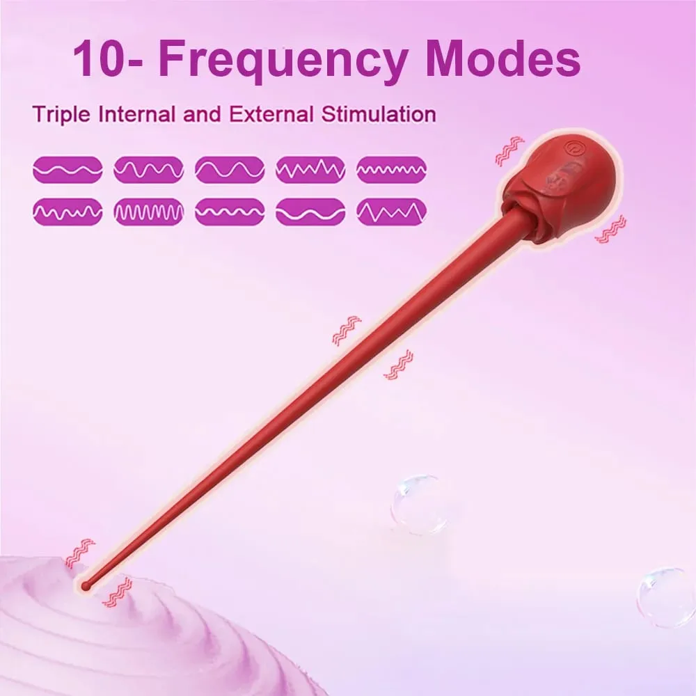 Vagina Anal Urethra G Spot Dildo Vibrator for Women Massager Vibrating Clitoris Stimulator Sex Game Sex Toys Adult Supplies 18+
