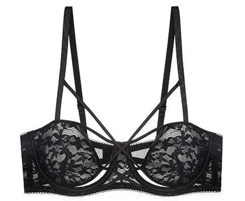 Nouveauté Français Dentelle Ensemble Soutien-Gorge Push Up Armature Fin Anti Affaissement Lingerie Femme Pour Quotidien Soirée