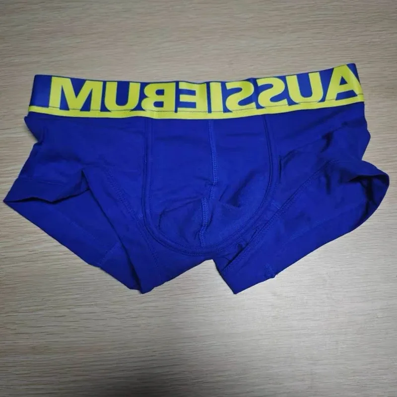 2026 Fashion Men's Cross-border Europe, America, Simple Fashion Men's Classic briefs Cotton Sweat-absorbing AUM-360