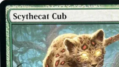 LK14 Burgeoning Chord of Calling Legolas's Quick ScapeshiftScythecat Cub Sylvan Tutor High-Quality TCG Proxy Cards (Black-Core)