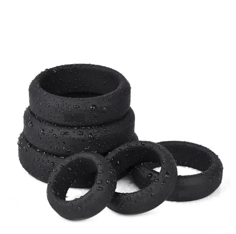 Sex Tool For Men Cockring For Men Cock Ring Scrotum Ball Stretcher Silicone Dick Belt Testicles Lock Semen Delay Rings For Penis — image 1