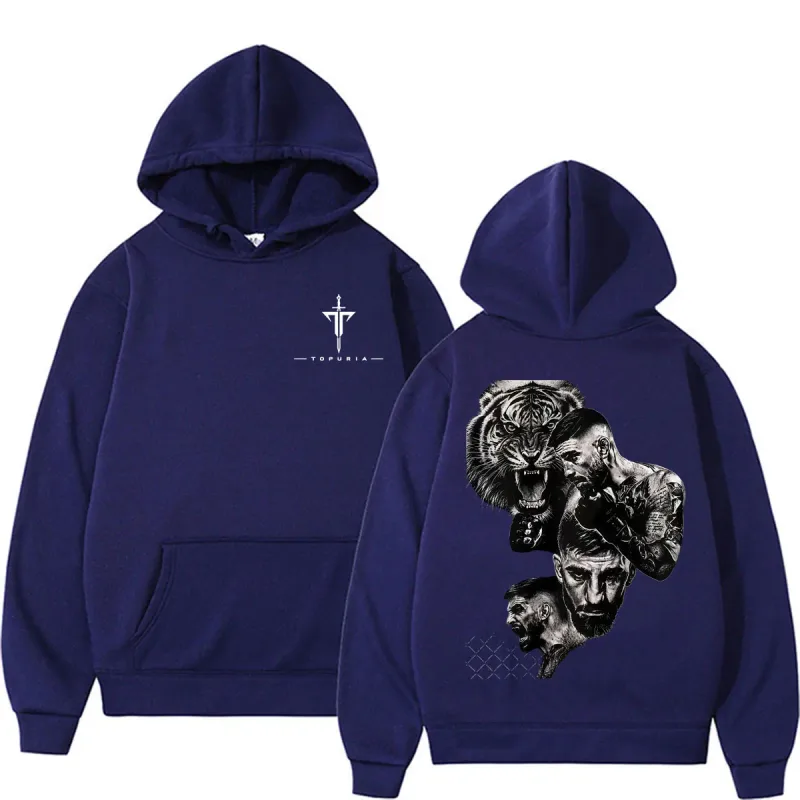 Limited El Matador Ilia Topuria Fan Gifts Hoodies Men Women Fashion Violence Aesthetic Sweatshirt Fleece Casual Oversized Hoodie