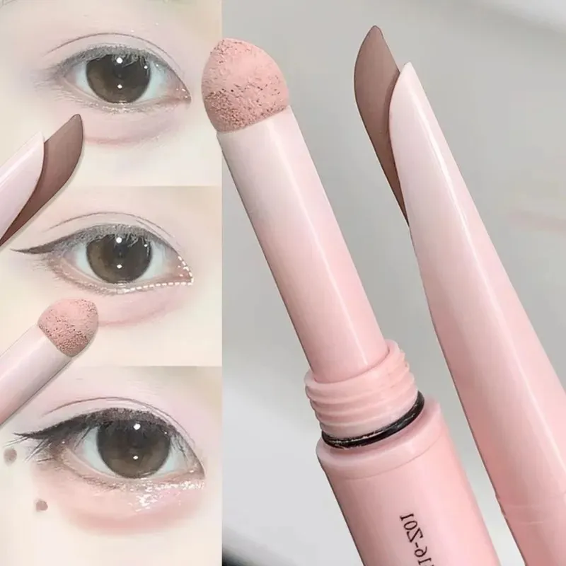 Double-end Lying Silkworm Eyeliner Pencil Glitter Matte Aegyo Sal Pen Brightening Cream Highlight Shadow Pen Contour Eye Makeup