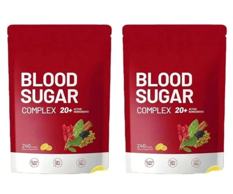 Blood Sugar Complex Supplement 240 Softgels Contain Multivitamin & Cinnamon bitter Gourd 20 Herbs Extract Support Daily Health — image 8