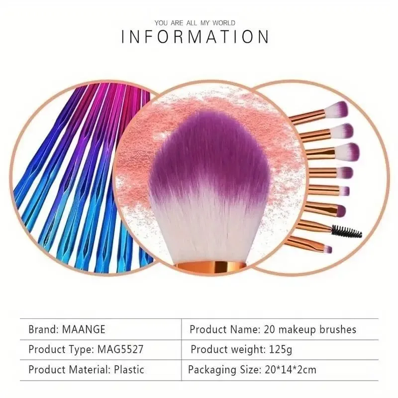 Makeup Brushes Sets Foundation Eyebrow Eyeliner Blush Concealer Cosmetic Tools — image 5