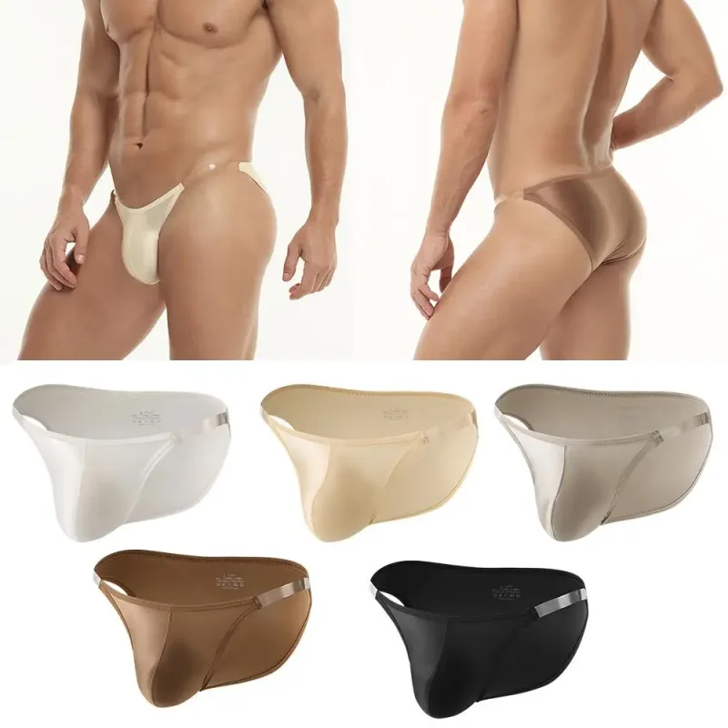Men Underwear Erotic Mini Thong Panties Man T-Back Knickers Low Waist Bikini Briefs Ultra Thin Lingerie Hombre Underpants
