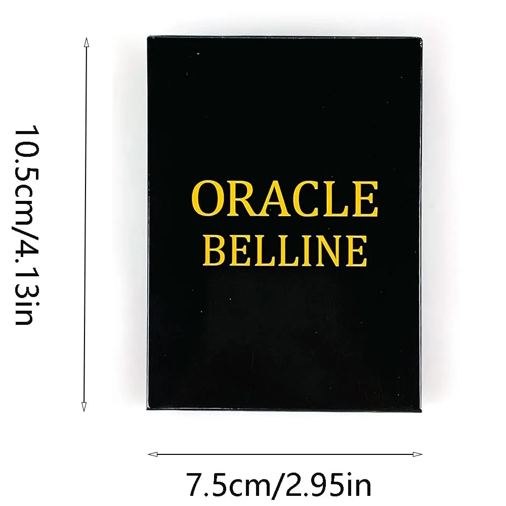Oracle Belline Cards French Version Mysterious Divination Oracle Cards With Guidebook Spiritual Fortune Reading For Beginner