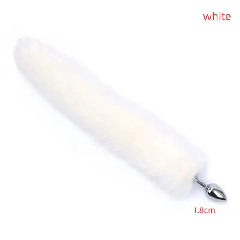 New Fox Tails Anal Plug Metal Anal Sex Toys Butt Plug Sex Games Role Play Cosplay Toys Men And Women Sex Toys